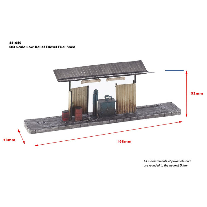 Branchline [OO] 44-040 Scenecraft Diesel Fueling Point (162mm x 37mm x 56mm)