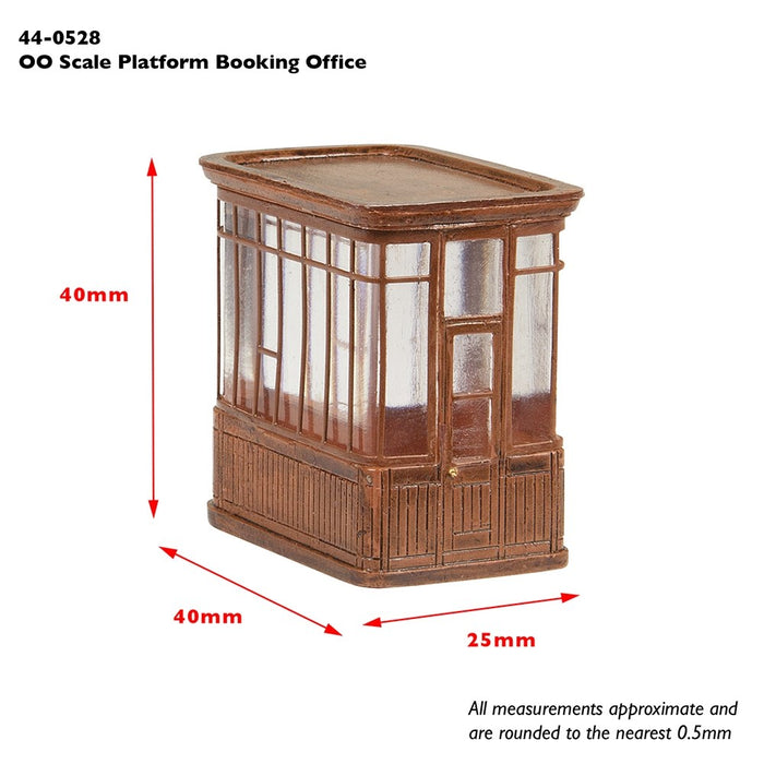 Scenecraft 44-0528 [OO] 1:76 Platform Booking Office
