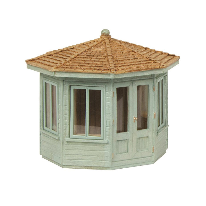 Scenecraft [1:76] 44-0536G Octagonal Summer House - Green