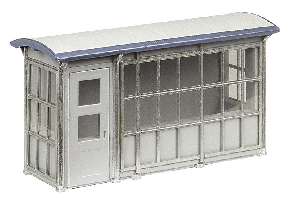 Scenecraft 44-0545 [OO] 1:76 Metal Platform Shelter - Blue