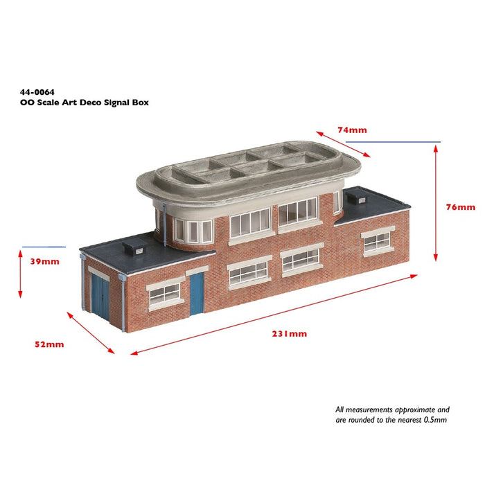 Branchline [OO] 44-064 Scenecraft Art Deco Signal Box