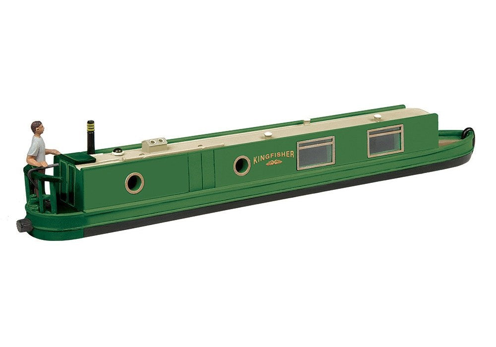 Scenecraft 44-1018A [OO] 1:76 Narrow Boat - Apple Green