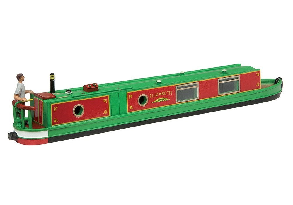 Scenecraft 44-1018 [OO] 1:76 Narrow Boat - Red