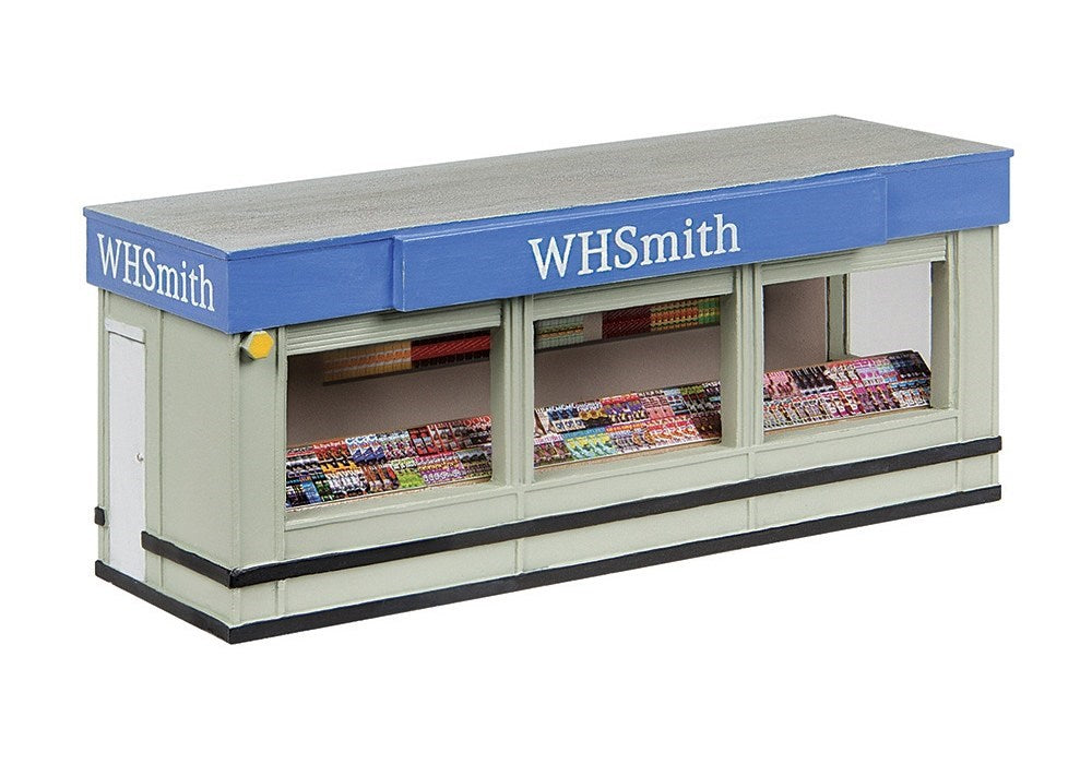Scenecraft 44-1021 [OO] 1:76 Newsagent Platform Kiosk - Blue
