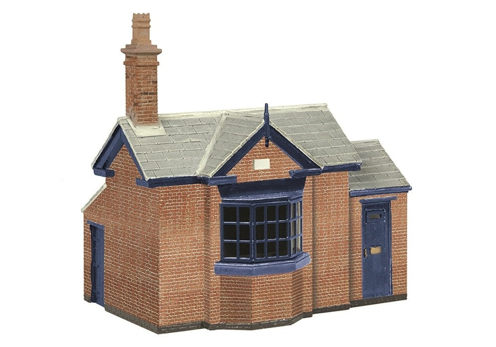 Scenecraft 44-1023B [OO] 1:76 Toll Office - Brick & Blue
