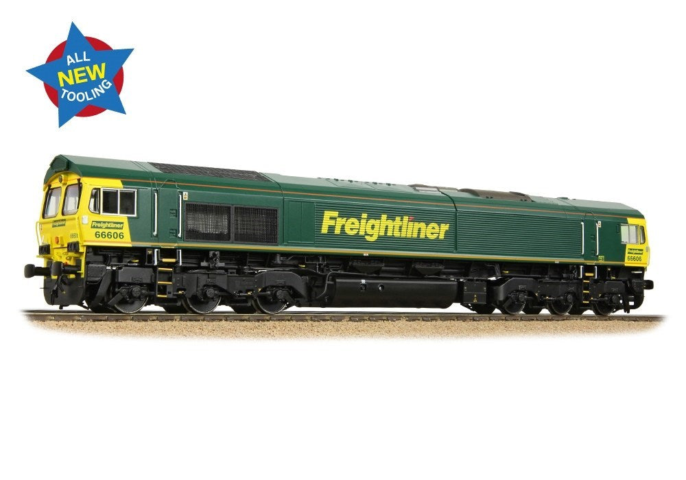Bachmann Branchline 50-002 [OO] 1:76 Class 66/6 66606 Freightliner Green