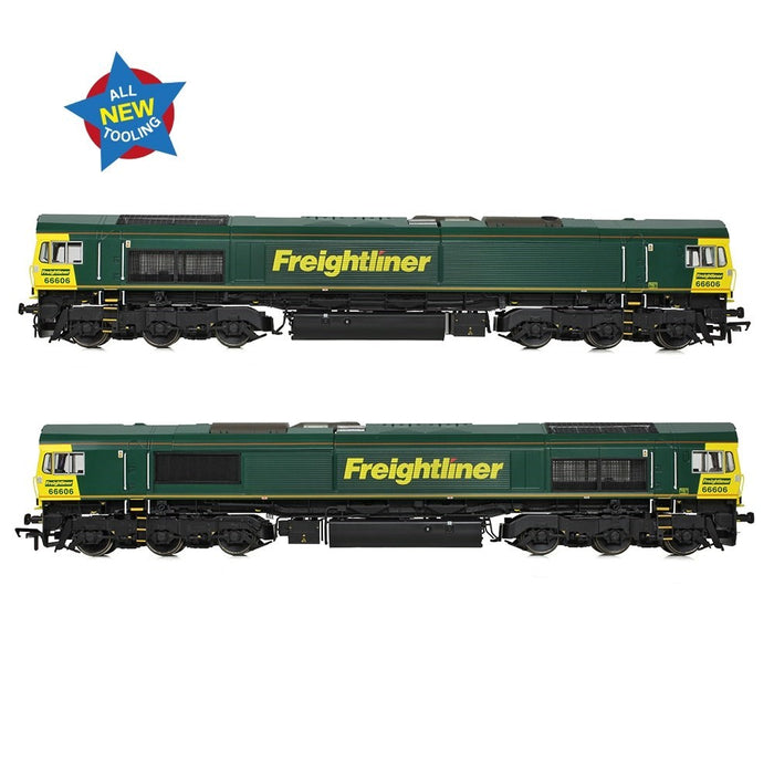 Bachmann Branchline 50-002 [OO] 1:76 Class 66/6 66606 Freightliner Green