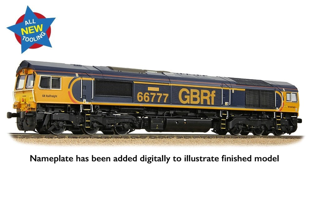 Bachmann Branchline 50-003A [OO] 1:76 Class 66/7 66777 'Annette' GBRf Europorte