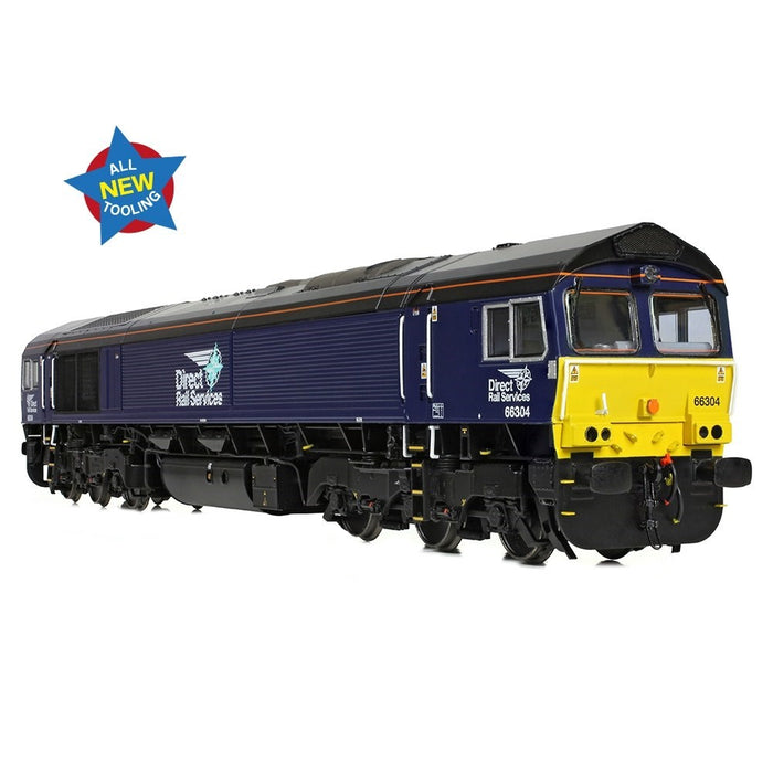 Bachmann Branchline 50-009 [OO] 1:76 Class 66/3 66304 DRS Compass (Small Logo)