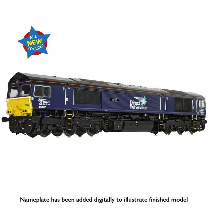 Bachmann Branchline 50-010 [OO] 1:76 Class 66/4 66422 'Max Joule' 1958-1999 DRS
