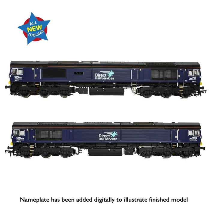 Bachmann Branchline 50-010 [OO] 1:76 Class 66/4 66422 'Max Joule' 1958-1999 DRS