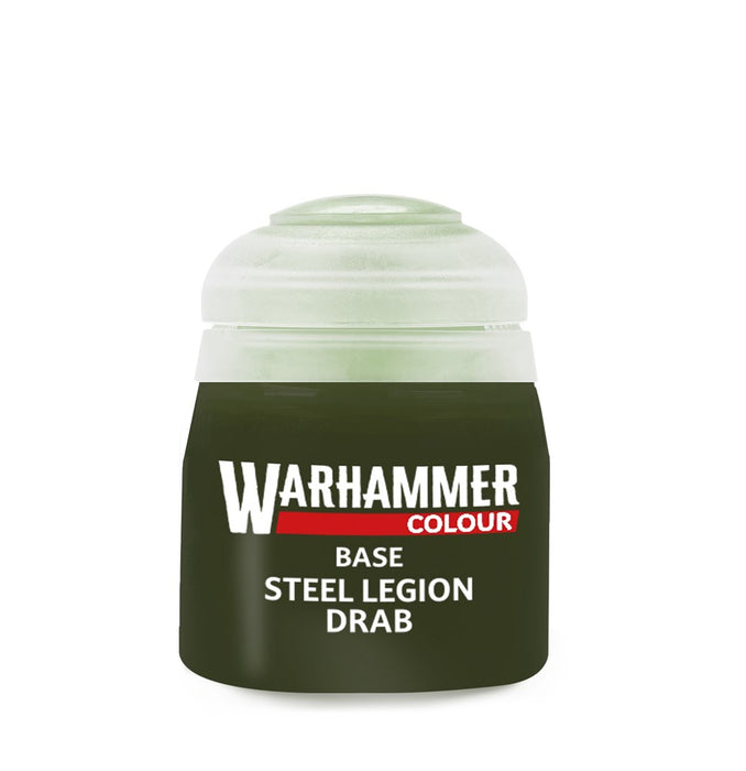 Warhammer Colour 21-17 Base: Steel Legion Drab (12ml)