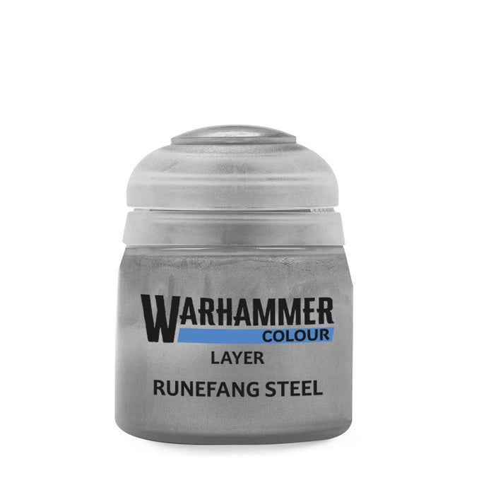 Warhammer Colour 22-60 Layer: Runefang Steel (12ml)