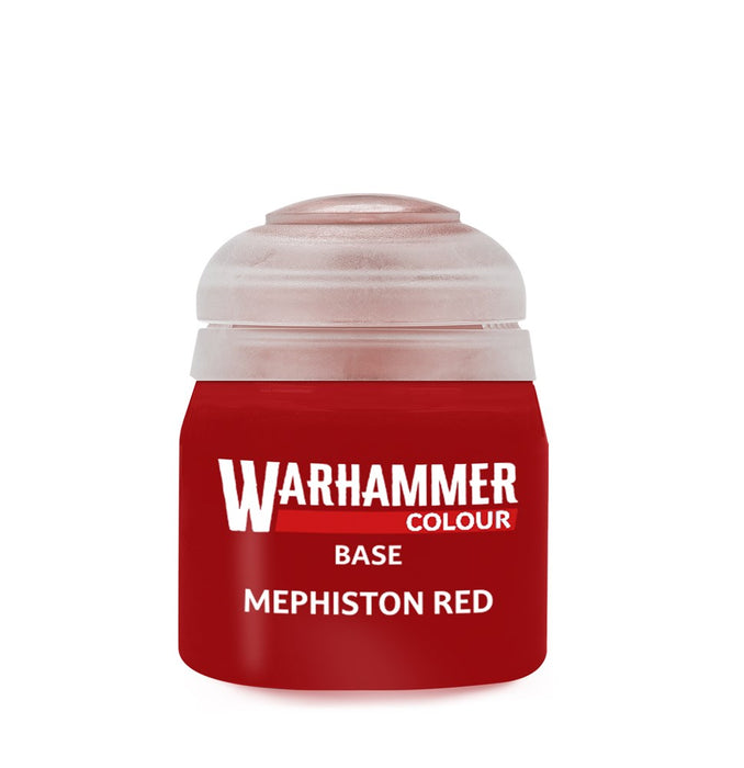 Warhammer Paint 21-03 Base: Mephiston Red (12ml)