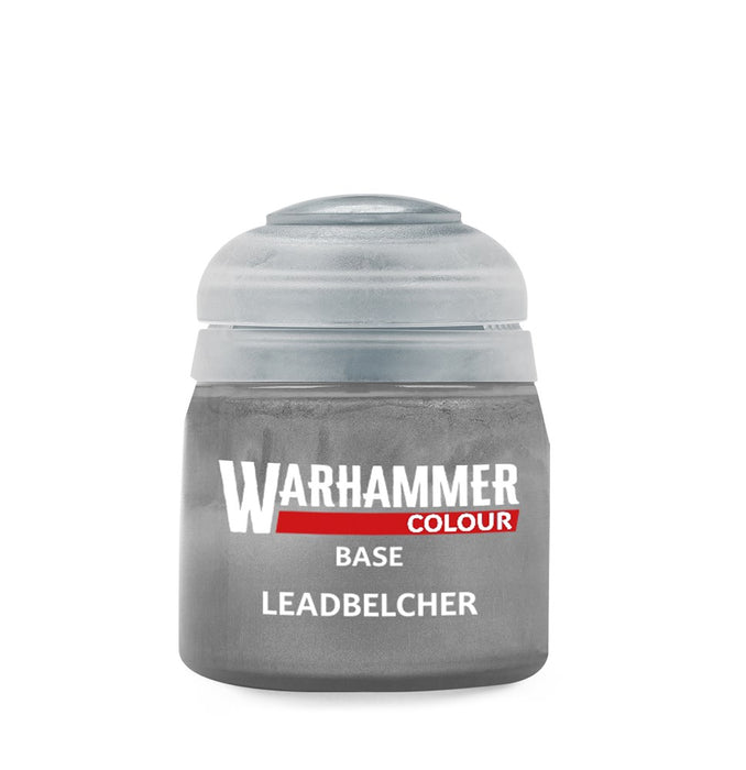 Warhammer Paint 21-28 Base: Leadbelcher (12ml)