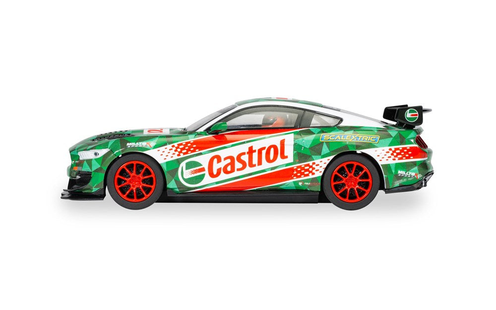 Scalextric C4327 Ford Mustang GT4 - Castrol Drift Car