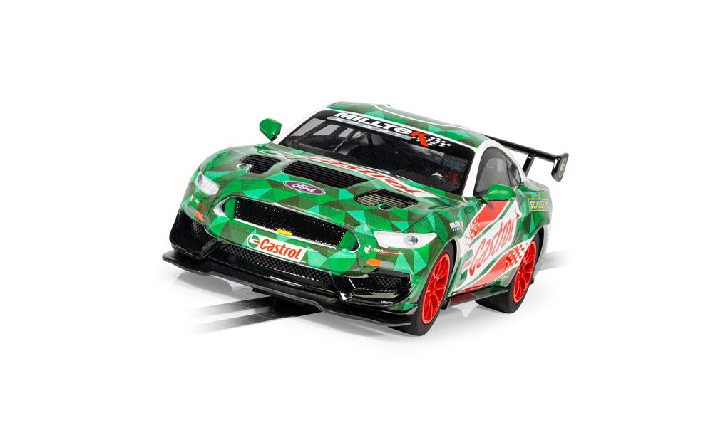 Scalextric C4327 Ford Mustang GT4 - Castrol Drift Car