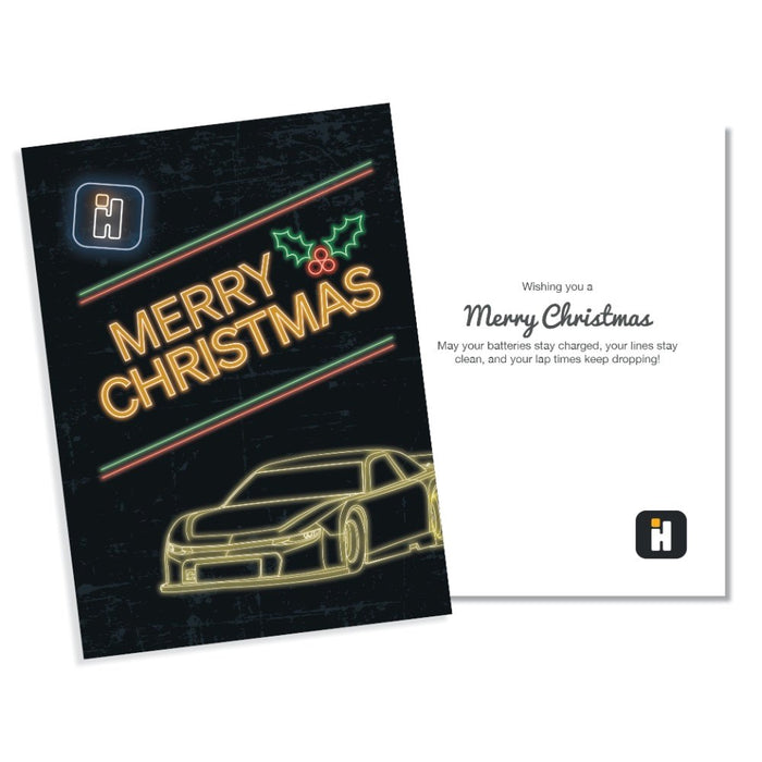 IHH Racer Christmas Card