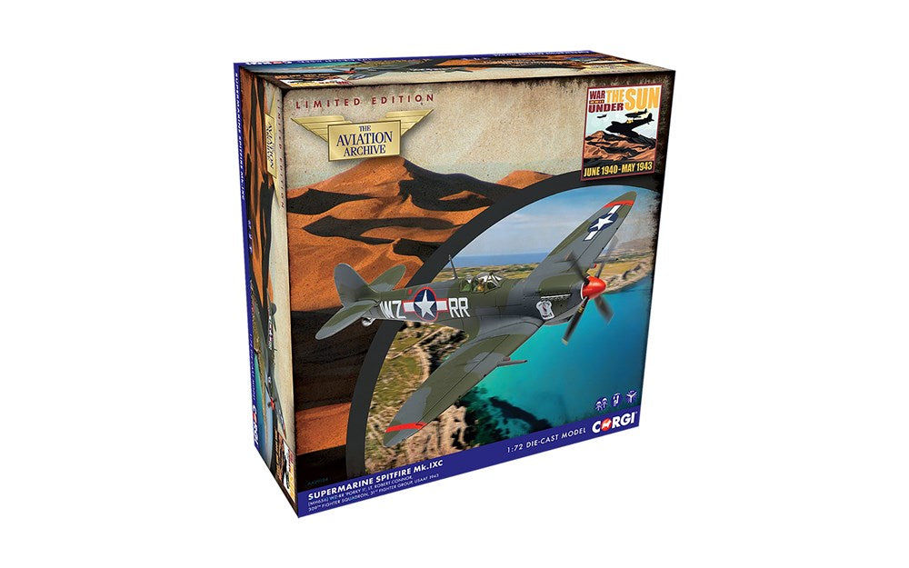 Corgi AA29104 1:72 Supermarine Spitfire Mk.IXc 'Porky II' - 31st USAAF - Lt. Robert Connor