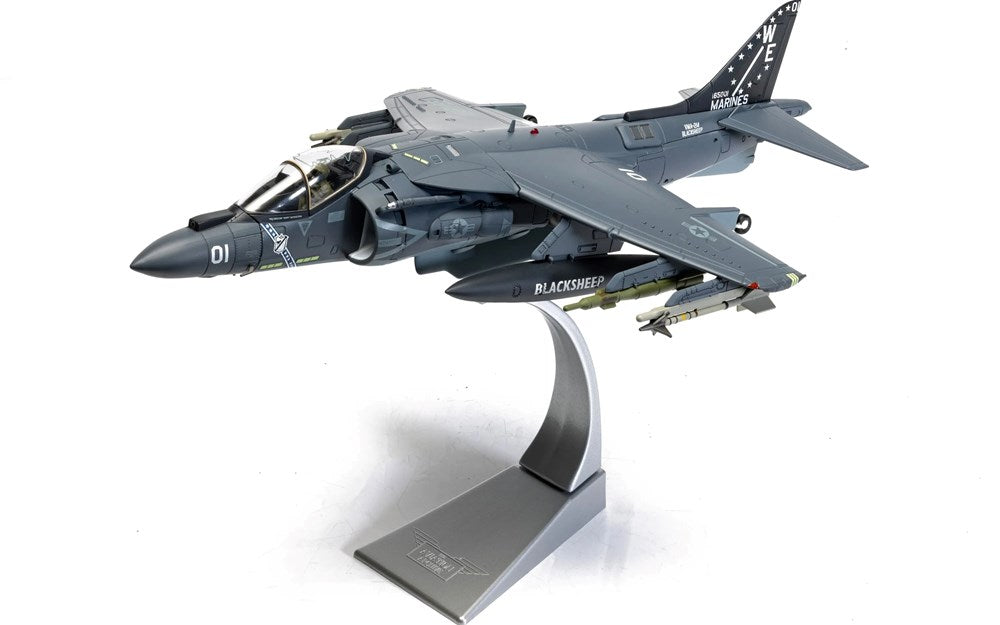 Corgi AA29303 1:48  McDonnell Douglas AV-8B+ Harrier II - 165001:01 - VMA-214 'Black Sheep'