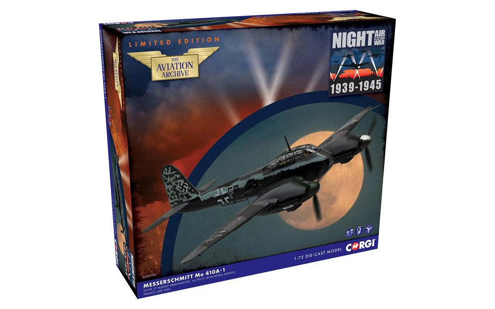 Corgi AA29702 1:72 Messerschmitt Me 410A-1 U5+FE - Lt. Rudolf Abrahamczik