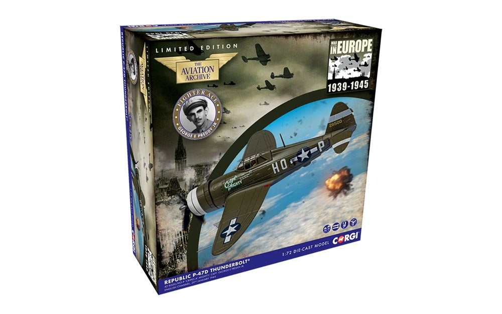 Corgi AA33828 1:72 Republic P-47D Thunderbolt - 42-8500/HO-P - ‘Cripes A’ MIGHTY’