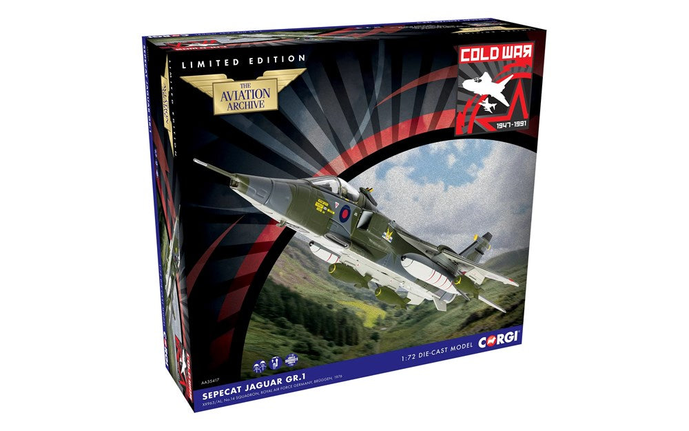Corgi AA35417 1:72 SEPECAT Jaguar GR.1 XX963/AL, No.14 Squadron