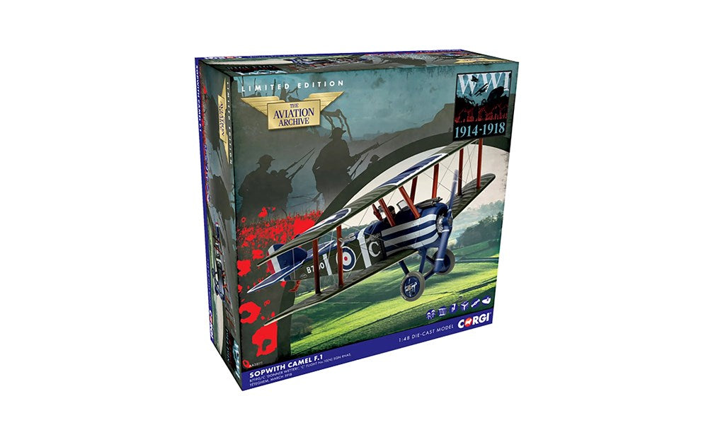 Corgi AA38111 1:48 Sopwith Camel F.1 - B7190/C - ‘Donner Wetter!’