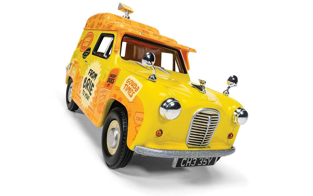Corgi CC80506 Wallace & Gromit Austin A35 Van - Cheese Please! Delivery Van