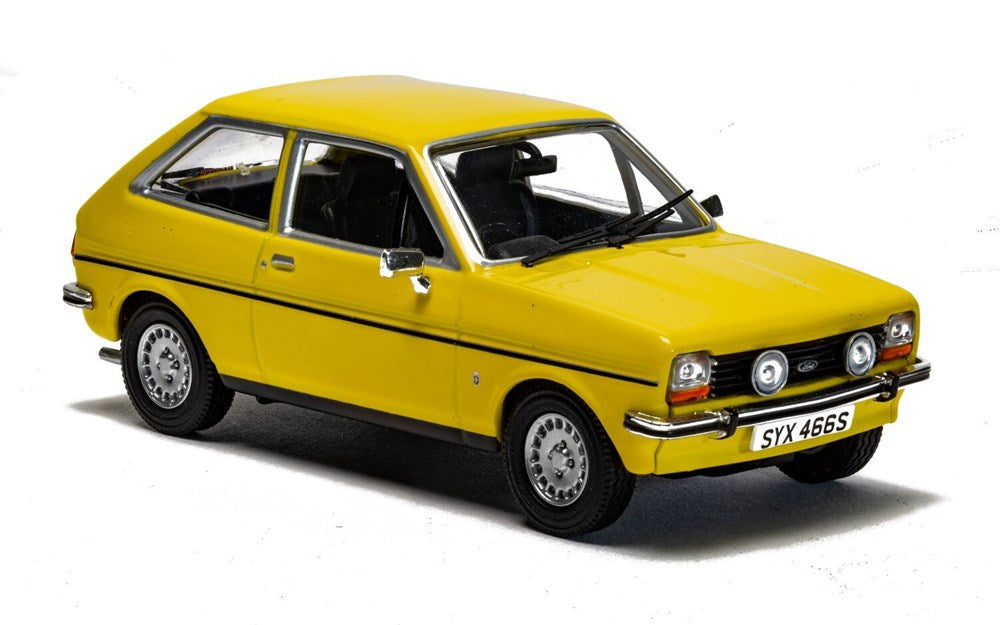 Corgi VA12513 1:43 Ford Fiesta Mk I, 1.1 Ghia, Signal Yellow
