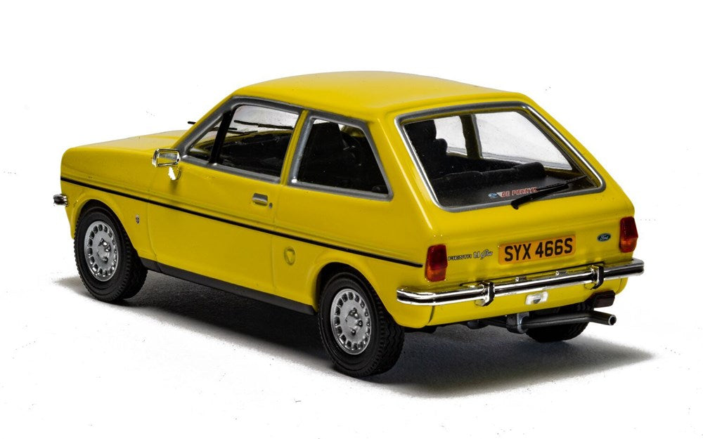 Corgi VA12513 1:43 Ford Fiesta Mk I, 1.1 Ghia, Signal Yellow