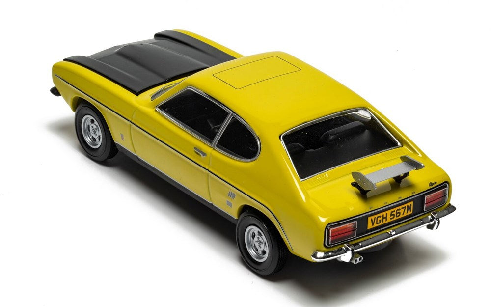 Corgi VA13319 1:43 Ford Capri MkI 3.0 GXL - Daytona Yellow (Richard Hammond's The Smallest Cog)