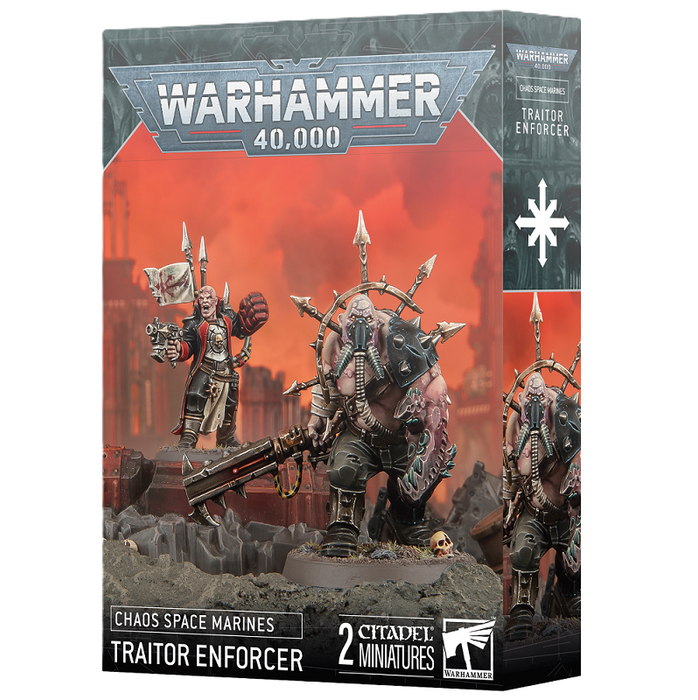 Warhammer 40K 43-106 Chaos Space Marines: Traitor Enforcer