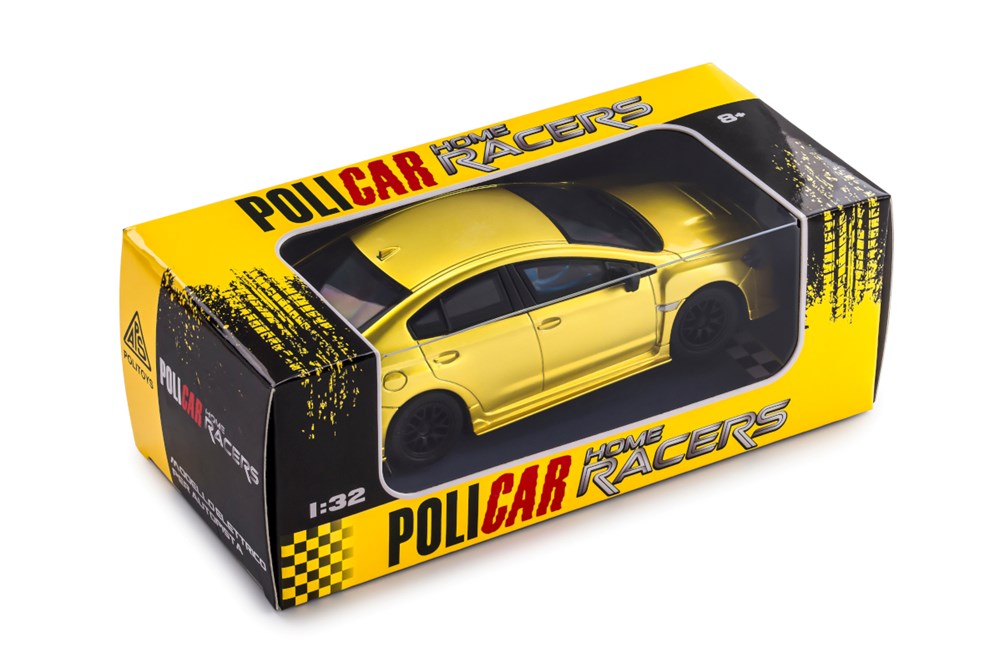 Policar CT02-yellow Subaru WRX STi - Yellow