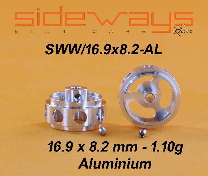 Sideways SWW/16.9X8.2Al Wheels 16.9 X 8.2 Al