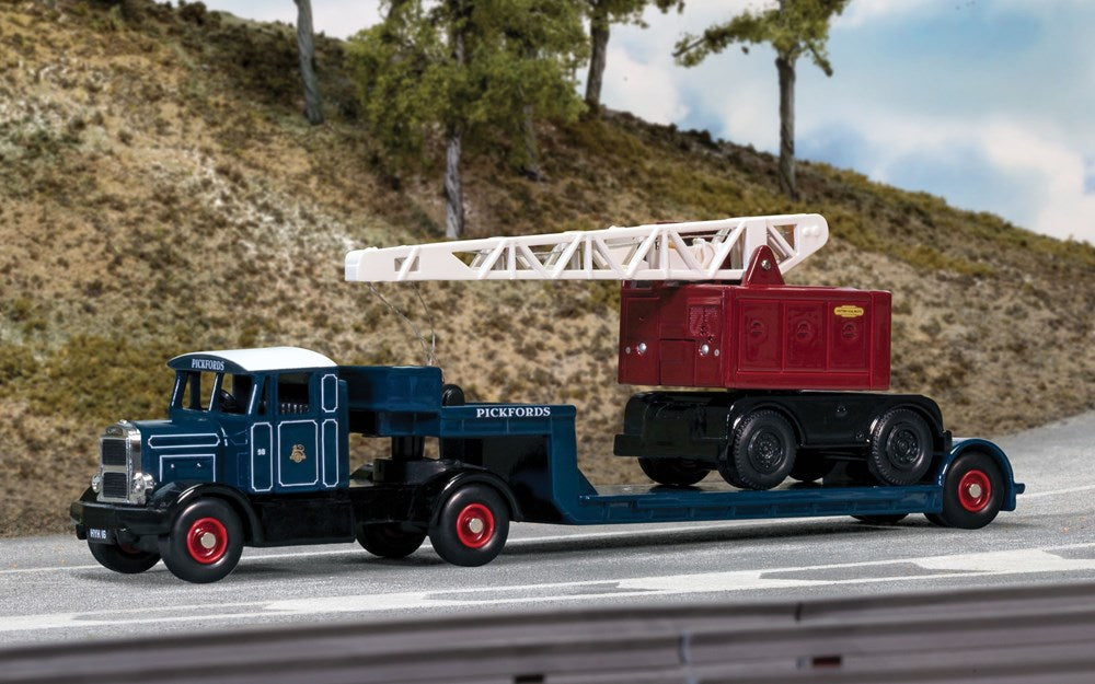 Corgi Trackside DGS00001 1:76 Scammell Low Loader & Coles Crane - Pickfords/British Railways
