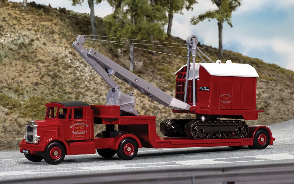 Corgi Trackside DGS00002 1:76 Scammell Low Loader & RB19 Drag Shovel - George Sanders