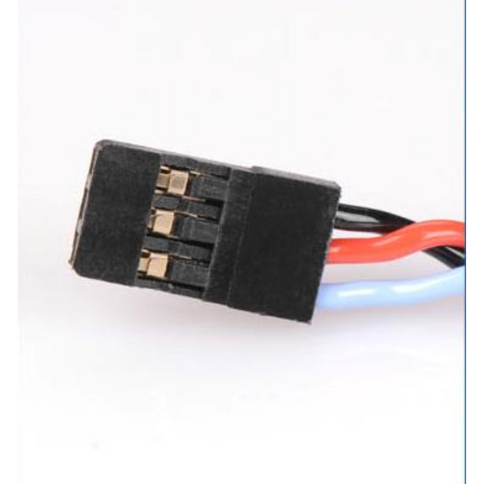 Dualsky Servo Y Lead, Heavy Duty Twisted suit JR, Futaba, Hitec With Safety Clip