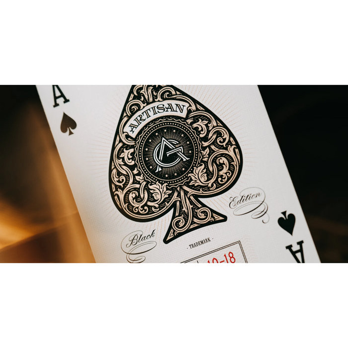 Theory 11 Deluxe - Artisan (Black) Playing Cards