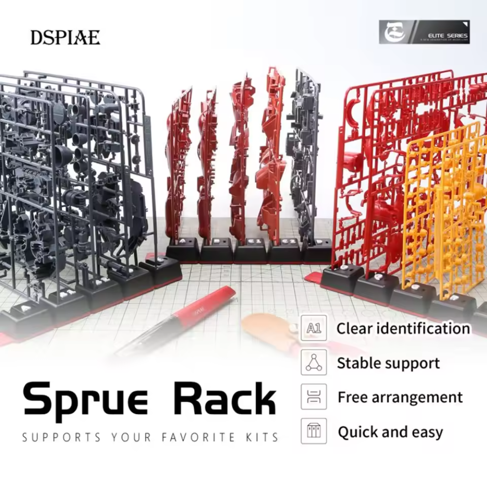 DSPIAE PT-SR Sprue Rack Parts Stand — Ironhorse Hobbies
