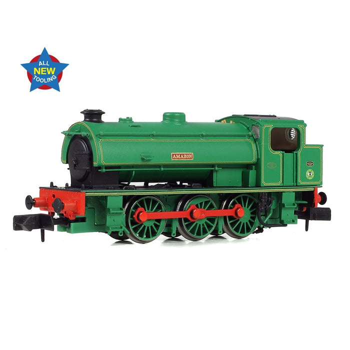 EFE Rail [N] E85504 WD Austerity Saddle Tank 'Amazon' National Coal Board in Lined Green