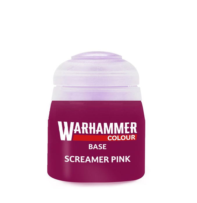 Warhammer Colour 21-33 Base: Screamer Pink (12ml)