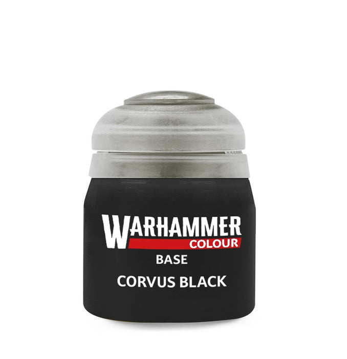 Warhammer Colour 21-44 Base: Corvus Black (12ml)