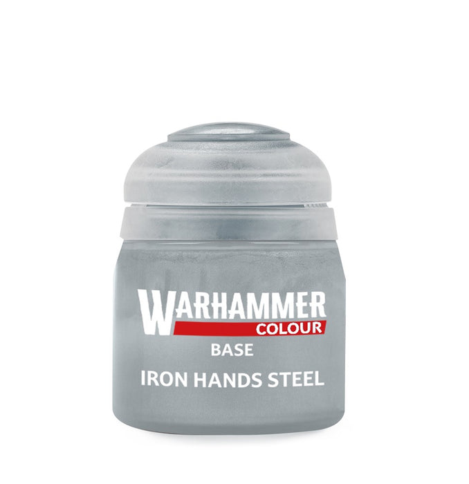 Warhammer Colour 21-46 Base: Iron Hands Steel (12ml)