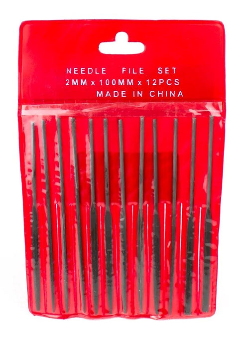 Excel 55607 12 Piece Assorted Needle File Set