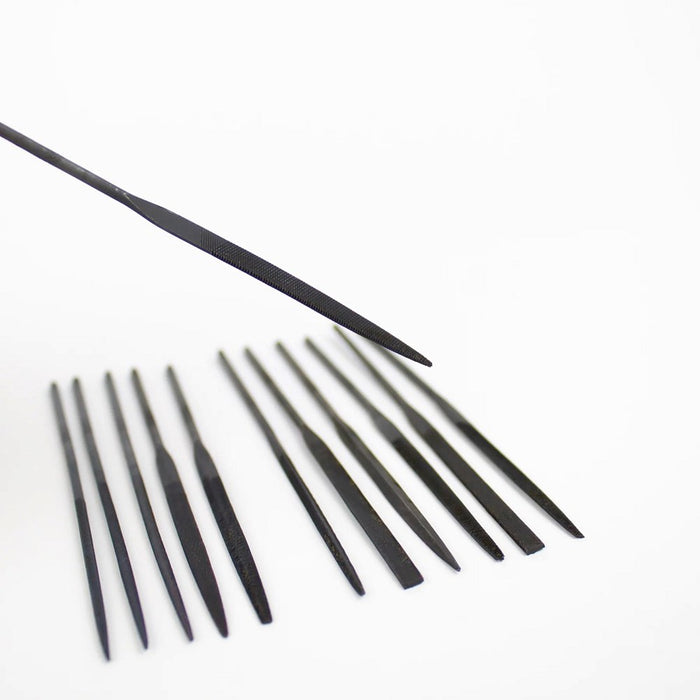 Excel 55607 12 Piece Assorted Needle File Set