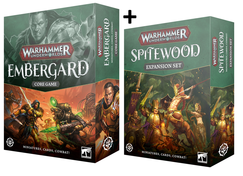 Warhammer Underworlds BUNDLE (Embergard with Spitewood Expansion)