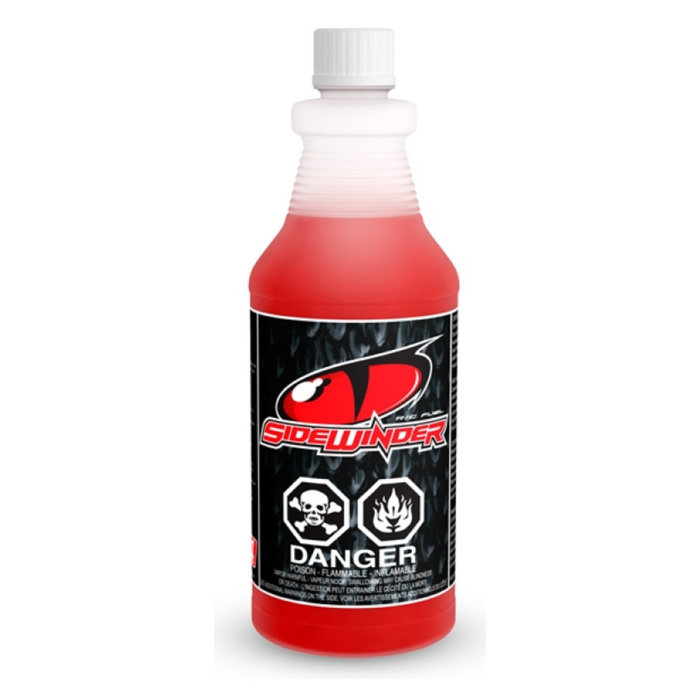 SideWinder RACE 20% Nitro Model Engine Fuel, On Road/Off Road, Non Ringed Engine, 12% Oil. 1QT *CLICK & COLLECT ONLY*