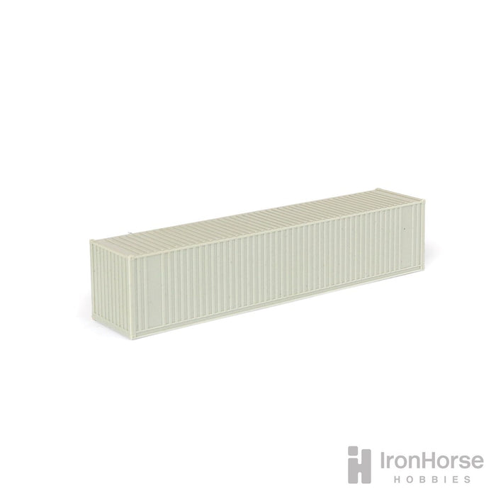 Frateschi 20758 HO 40' ISO Container - Undecorated/Unpainted