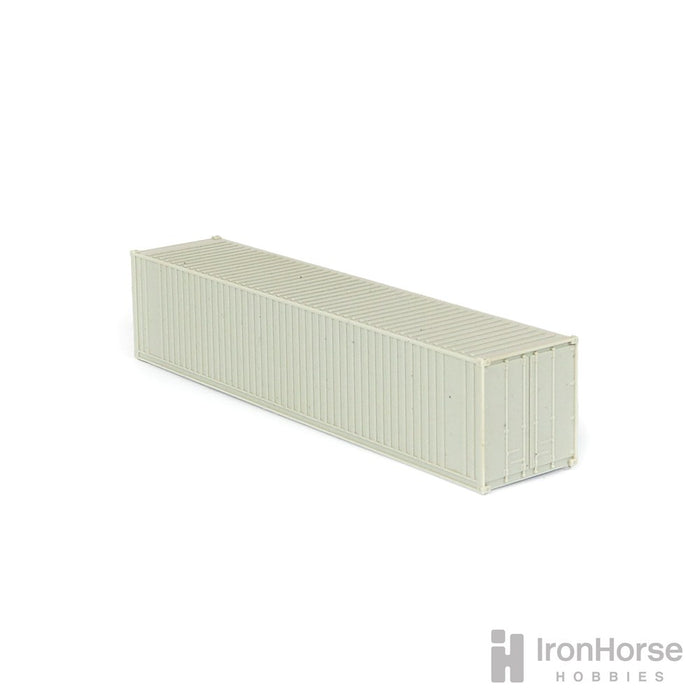 Frateschi 20758 HO 40' ISO Container - Undecorated/Unpainted